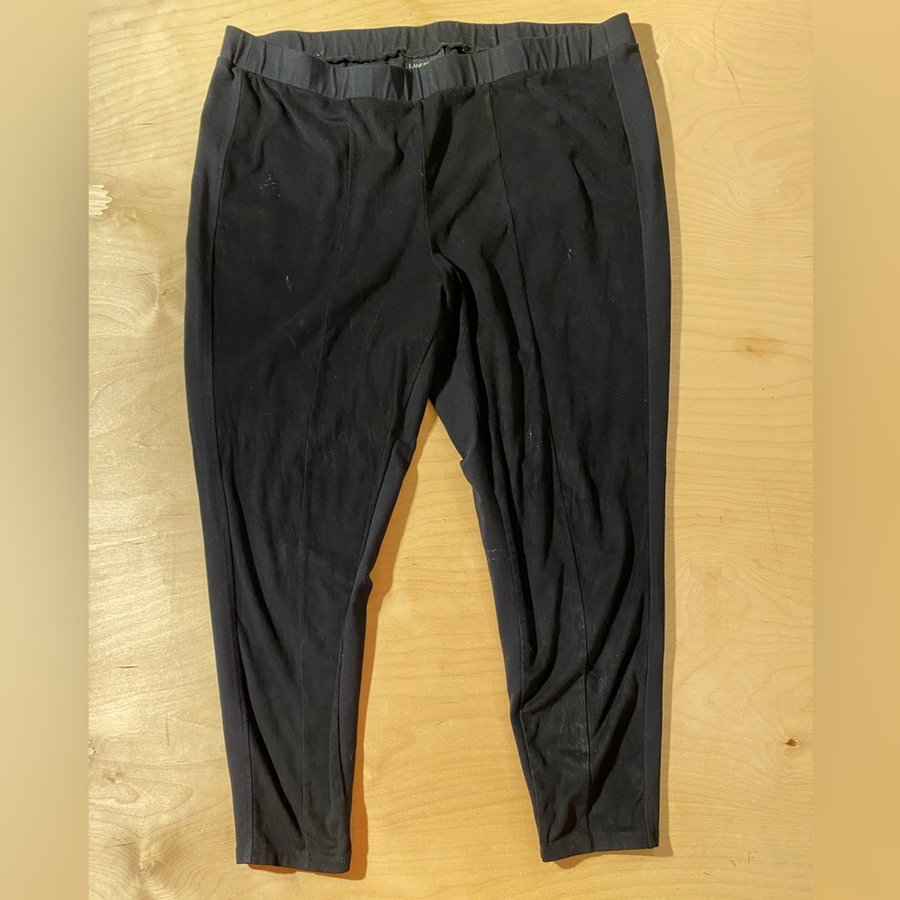 Lane Bryant Black Joggers 22/24 (EI)